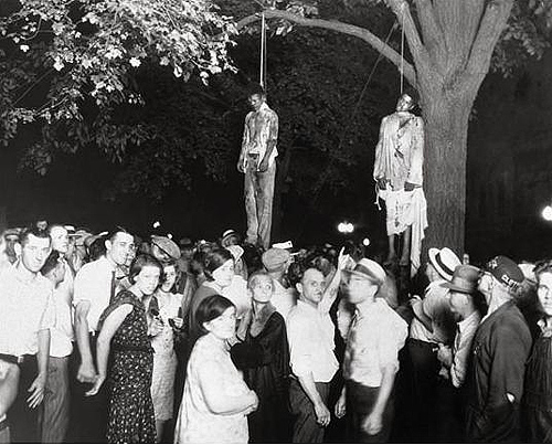 lynching blacks America